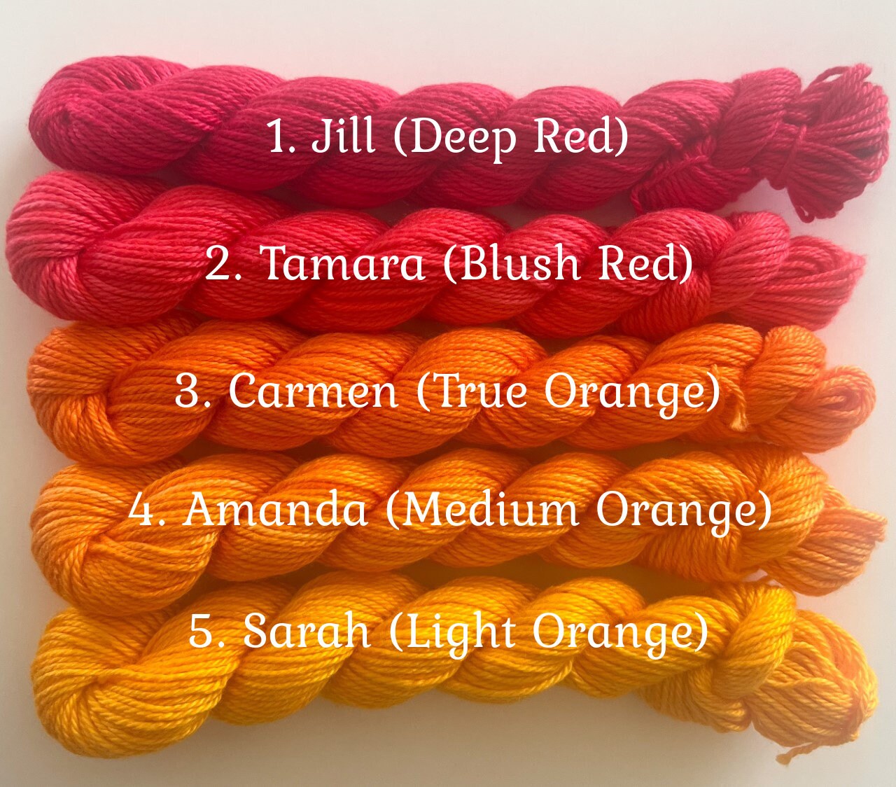 Vegan Hand Dyed 25 Color Rainbow Ultra Mini Skein Yarn Set | Fingering Wt Bamboo Cotton 50 yd Minis | 1,250 Total Yds | Semisolid Shawl Yarn