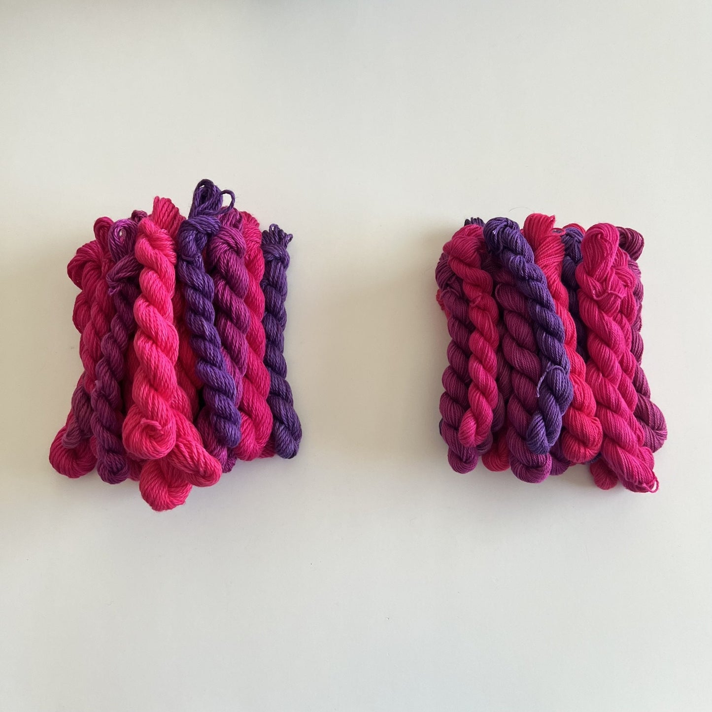 Hand Dyed Vegan DK Light Worsted Scrap Yarn by the Ounce | Bamboo Cotton - Choose Color Grouping | Limited Time Product - Ready to Ship