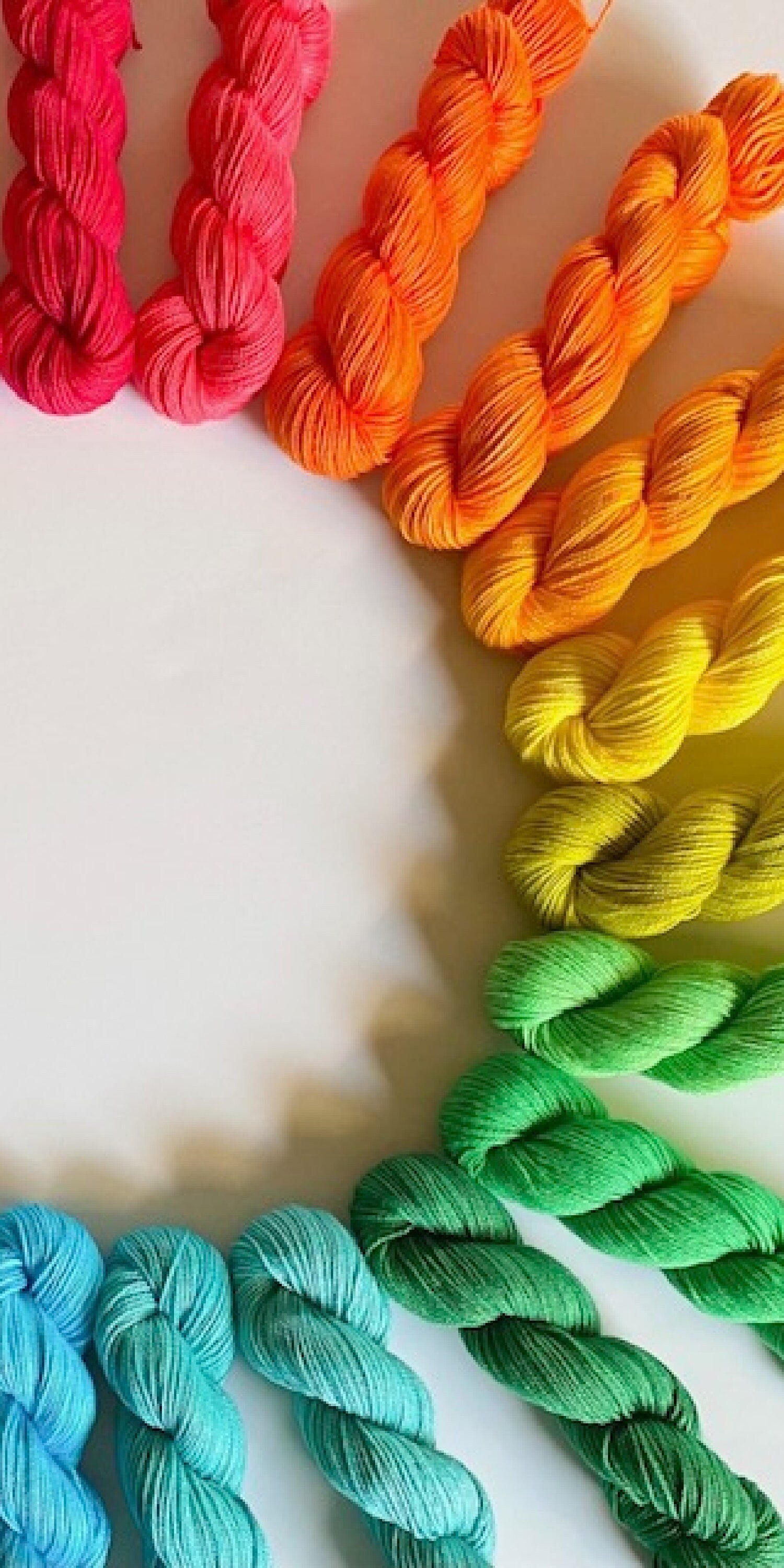 Vegan Sock / Fingering Weight Hand Dyed Yarn - Choose Your Color and Skein Size - Bamboo Cotton - 3 Ply - Semi Solids & Tonal Fibers